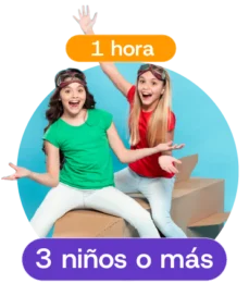 Nidho 3 niños o más 1 hora