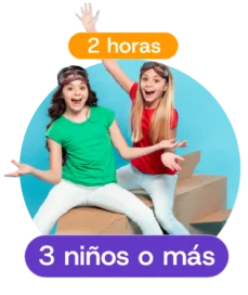 Nidho 3 niños o más 2 horas